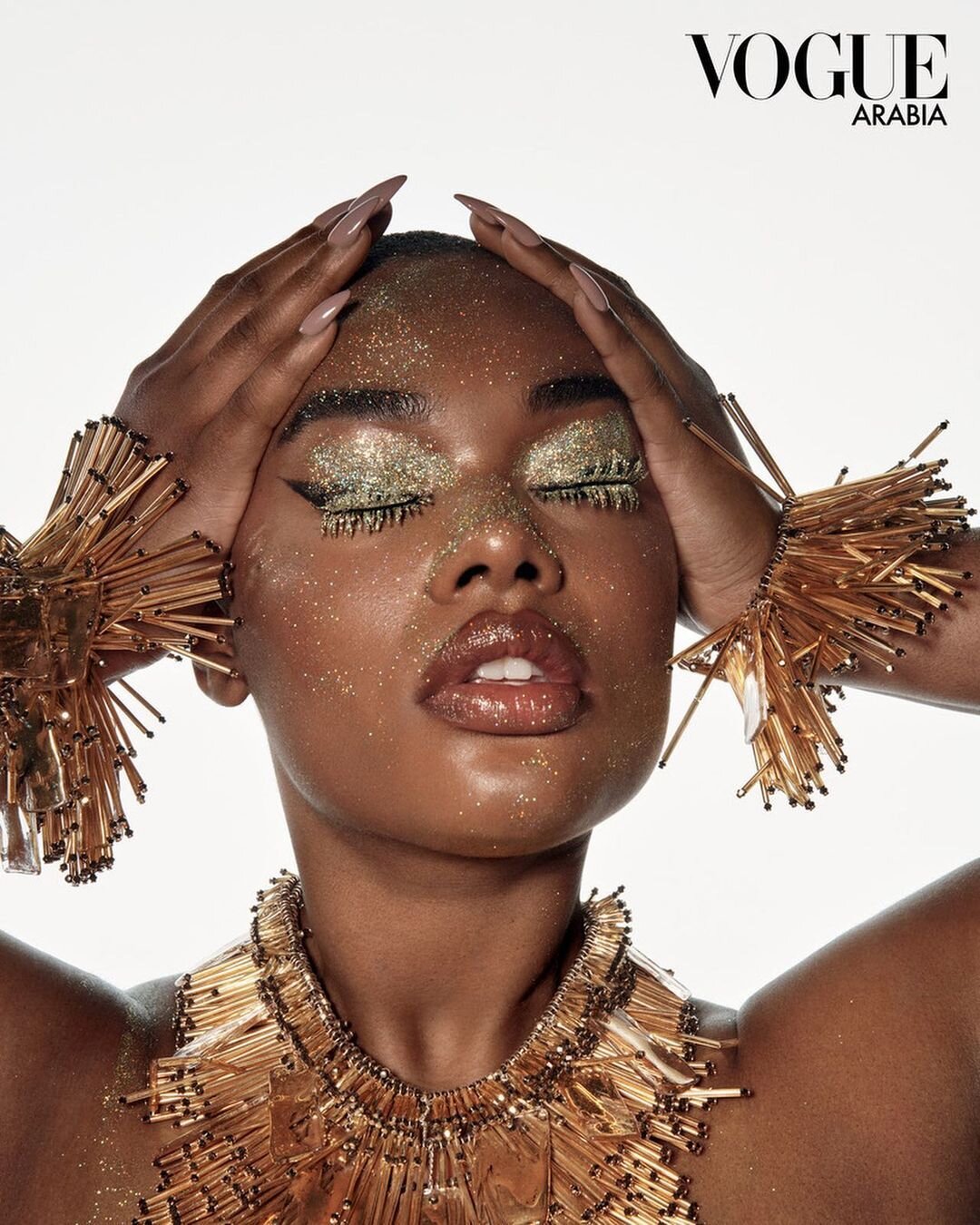 Queen Precious Lee by Paola Kudacki Vogue Arabia August 2021